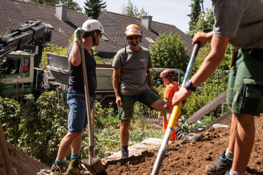 Mitarbeiter bei der Arbeit